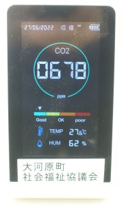 二酸化炭素濃度計の画像